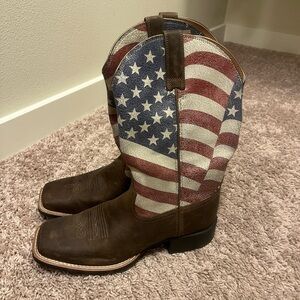 Ariat American Flag Cowboy Boots